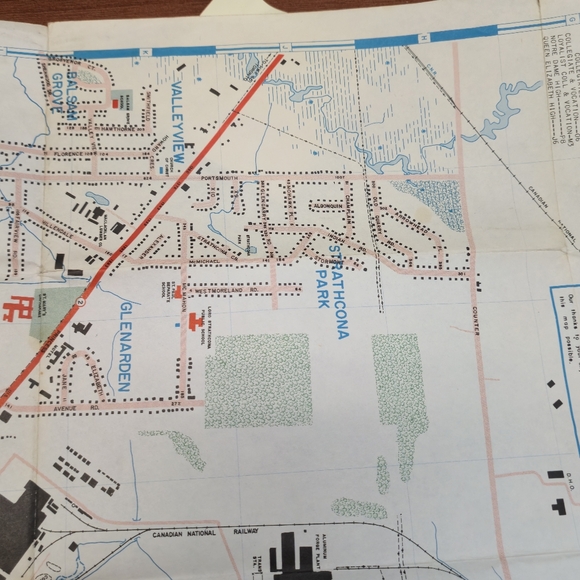 VINTAGE Kingston Centennial 1846-1946 Official Map Rare Visitor Lot - Picture 6 of 15
